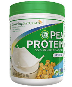 growing natural pea protein