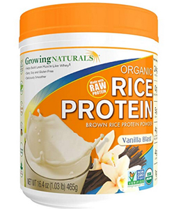 growing naturals rice protein
