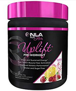 nla for her uplight pre workout