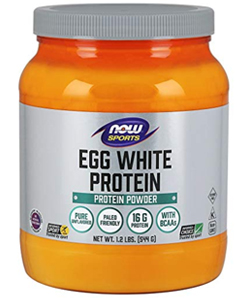 now foods egg white protein powder